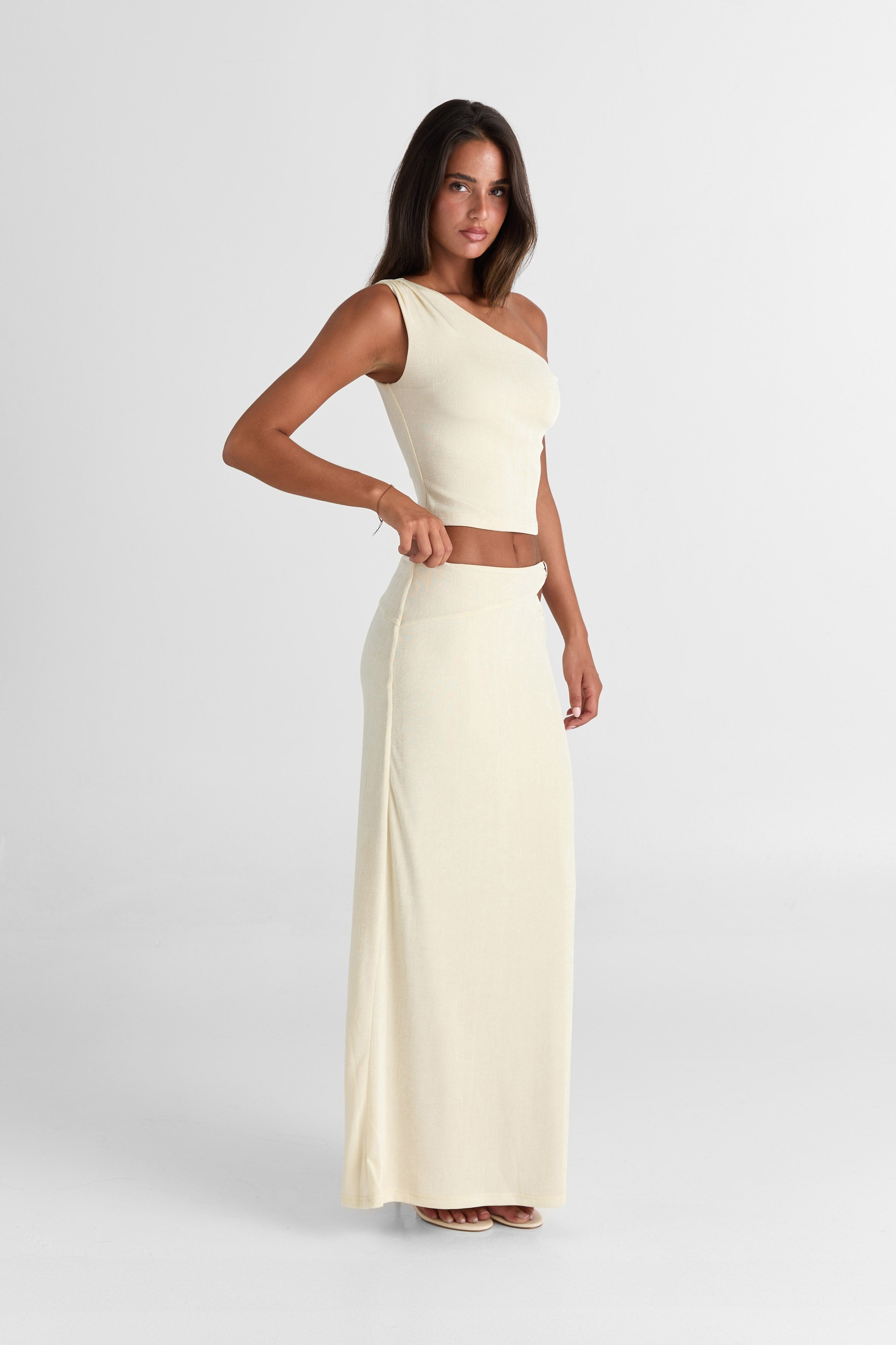 Lilah Maxi Skirt Butter