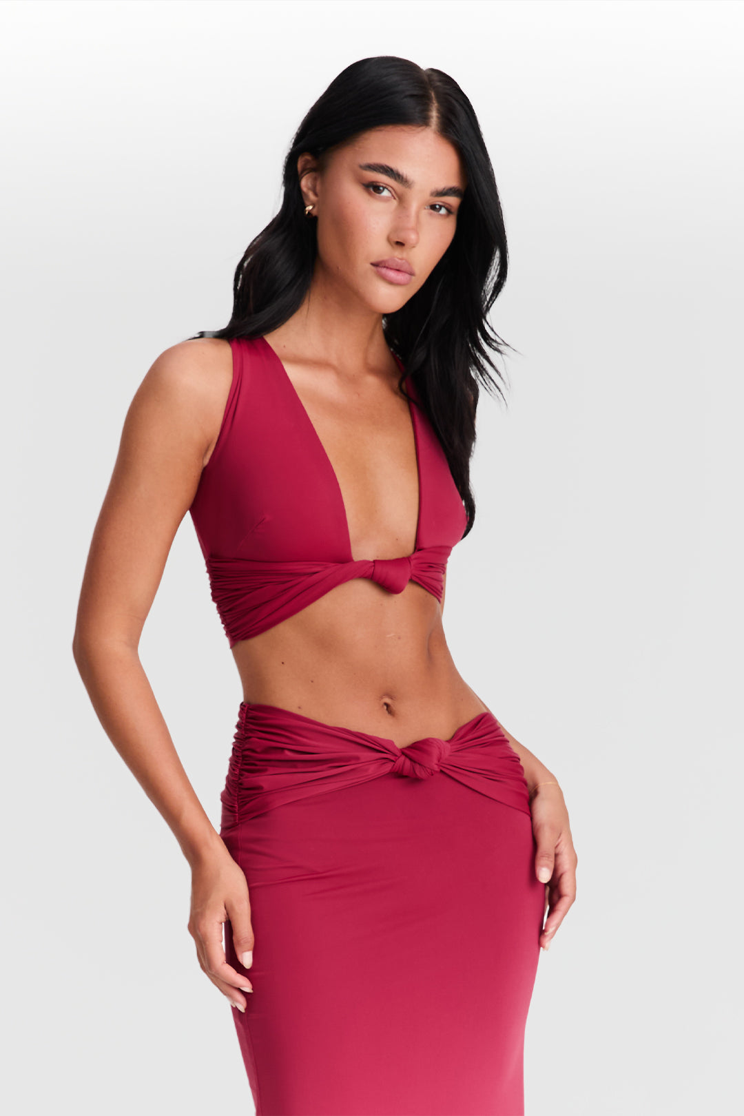 Mila Top Cherry Red